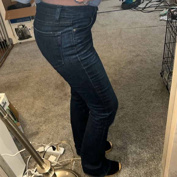 Paige | Manhattan High rise Boot Cut Denim Jeans | Women size 29 - Picture 15 of 16